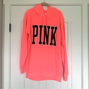 PINK by VS Oversized Hooded Logo Sweatshirt